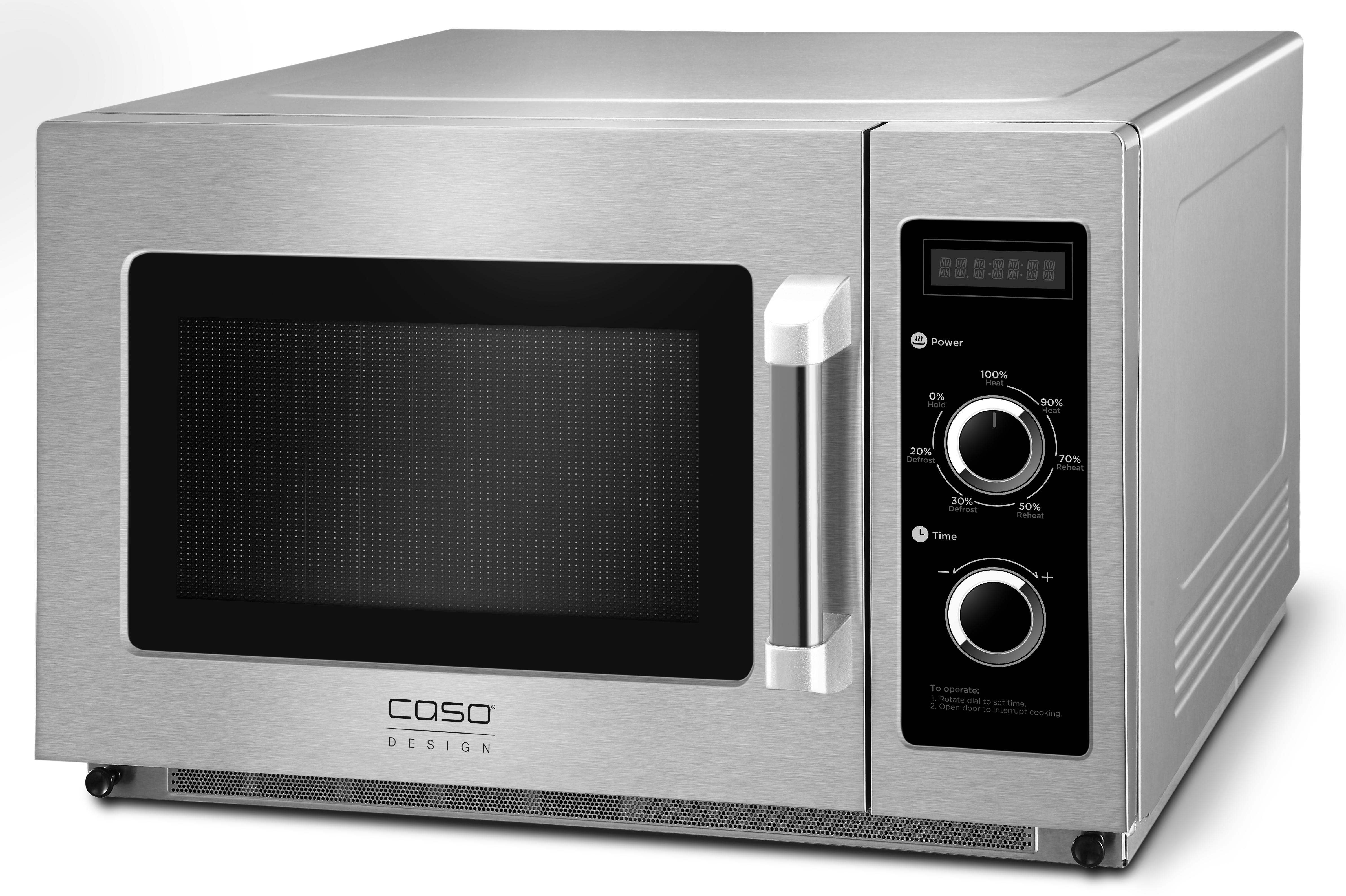 Professional microwave with ceramic bottom CASO C2100M | CASO Design  Onlineshop