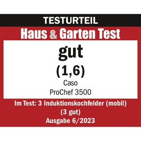 ProChef 3500 Mobiles Einzelinduktionskochfeld
