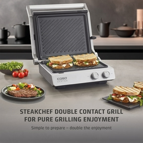 SteakChef Double Contact Grill