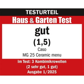 MG 25 Ceramic menu 2 in 1 Design Microwave - Grill