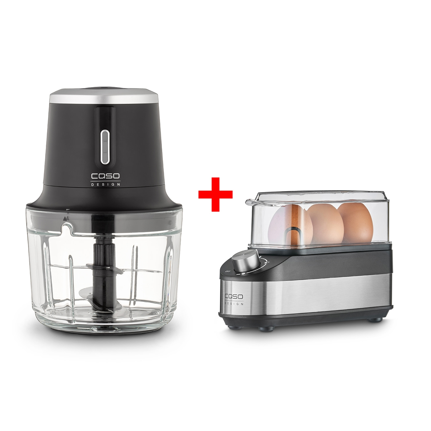Brunch-Bundle Chop & Go + E3 Electronic Egg Boiler