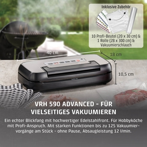 VRH 590 advanced Vacuum system, test winner