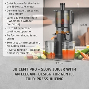 JuiceFit Pro Design Slow Juicer, winner price/performance