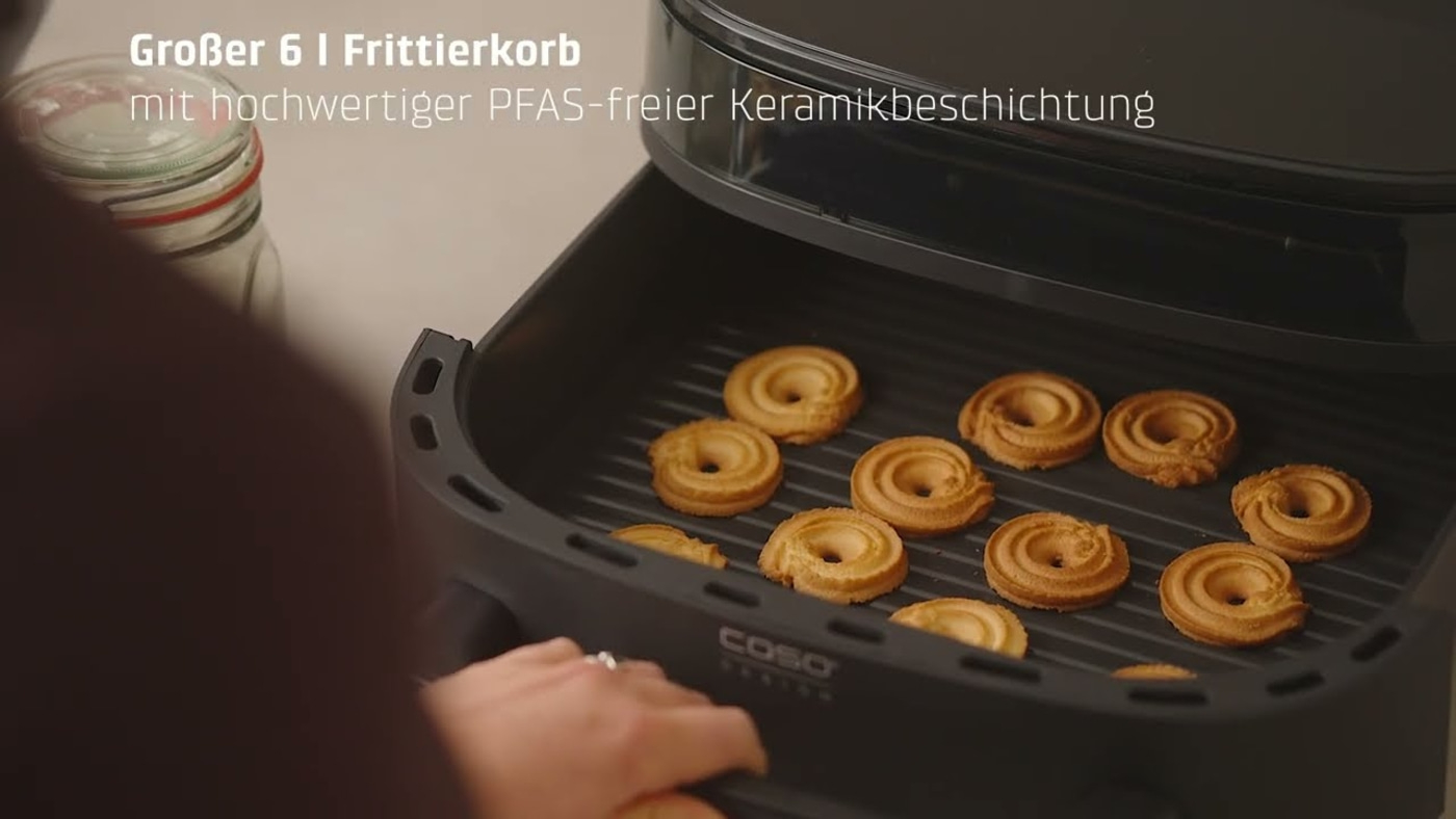 AirFry & PizzaChef Design Heißluftfritteuse