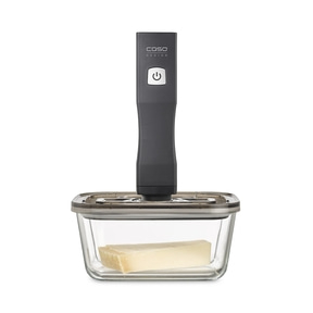 VacuBoxx Eco L Glass vacuum container with SAN lid