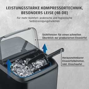 Clear Ice Advanced Eiswürfelbereiter