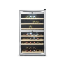 WineComfort 660 Smart Design Weinkühlschrank, für bis zu 66 Flaschen, 2 Temperaturzonen