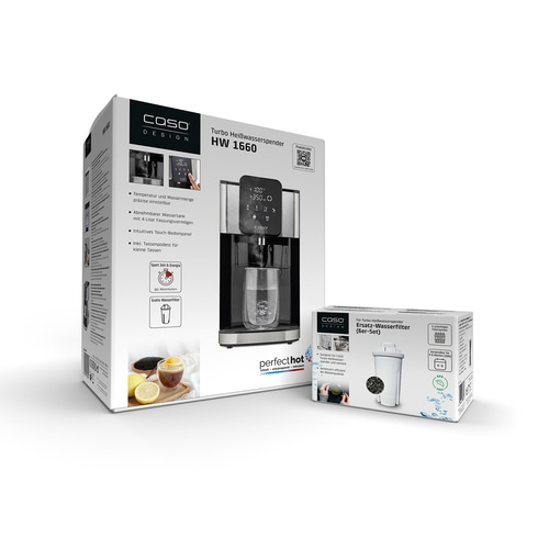 HW 1660 + Replacement Replacement Water Filter (Set of 6) (Set of 6) Set of Hot Water Dispenser and Replacement Water Filter
