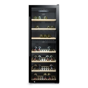 WineExclusive 126 Smart Design Weinkühlschrank, für bis zu 126 Flaschen, 2 Temperaturzonen
