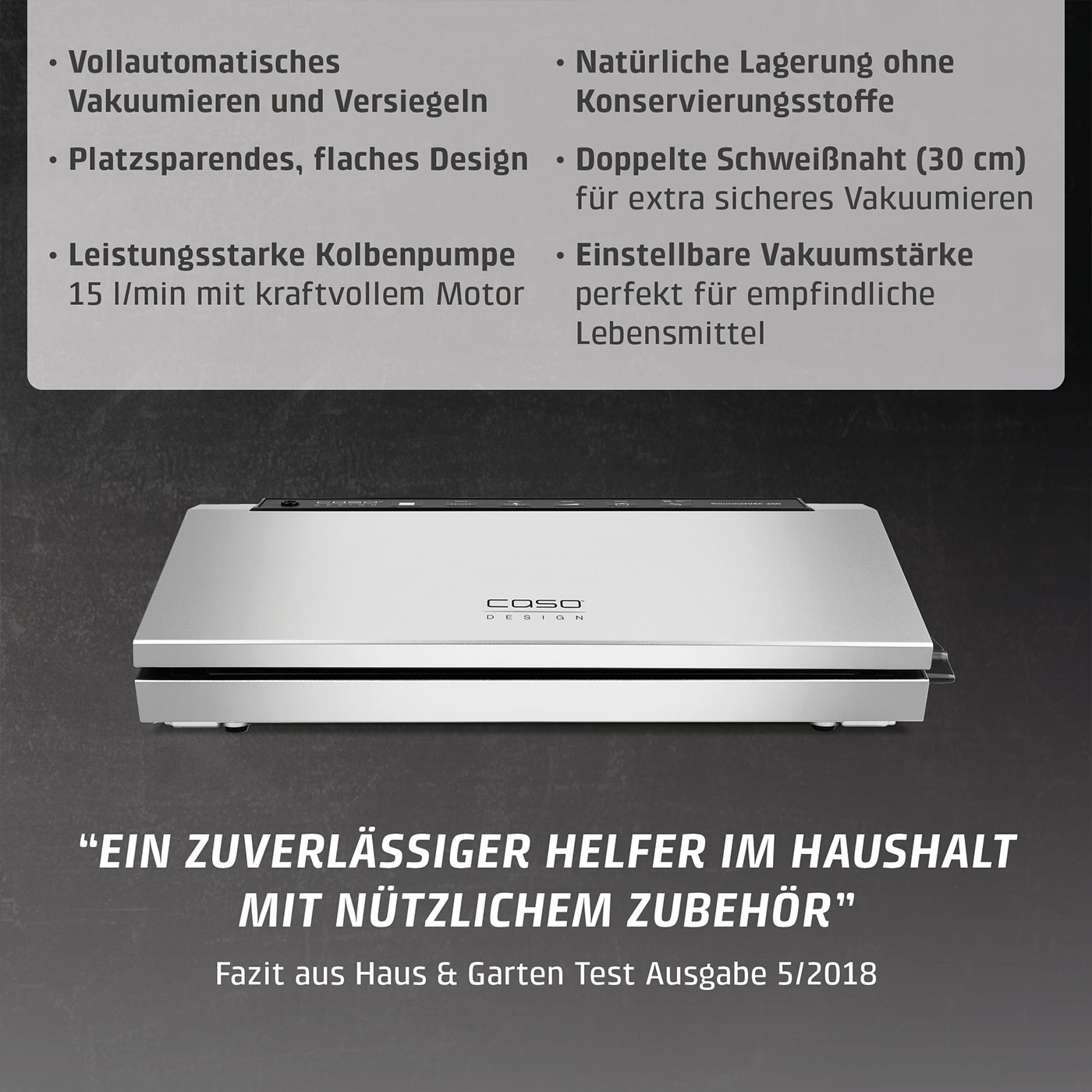 GourmetVAC 280 Vakuumiersystem