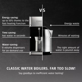 CASO HW 600 Turbo hot water dispenser