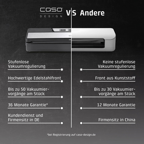 VR 190 advanced Vakuumierer