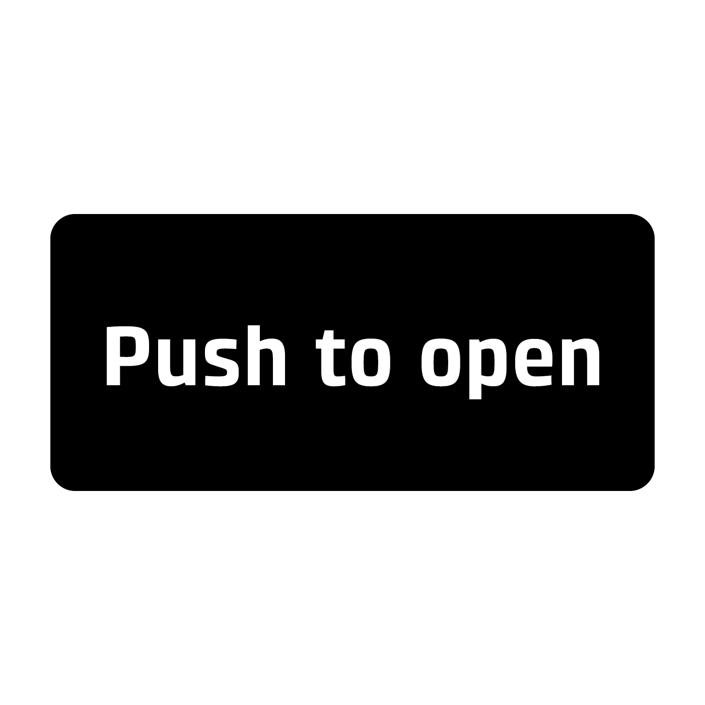 Push to open