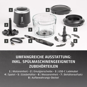 Chop & Go Elektrischer Zerkleinerer
