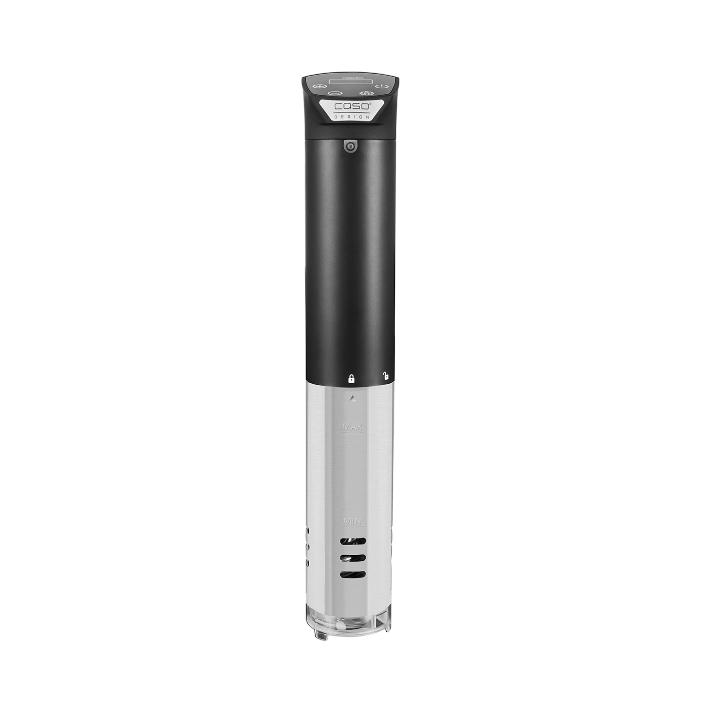 Caso Design Sous Vide Garergerät, Edelstahl, schwarz, digital, Kochen, Küche