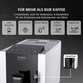 Café Crema One Design fully automatic coffee machine