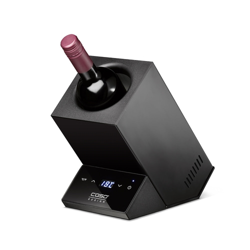 WineCase One Black Design Weinkühler für eine Flasche