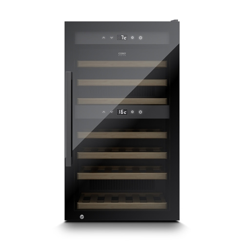WineExclusive 66 Smart Design wine cooler, for up to 66 bottles, 2 temperature zones