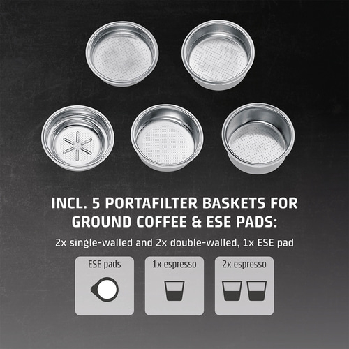 EspressoGourmet Crema Design espresso machine