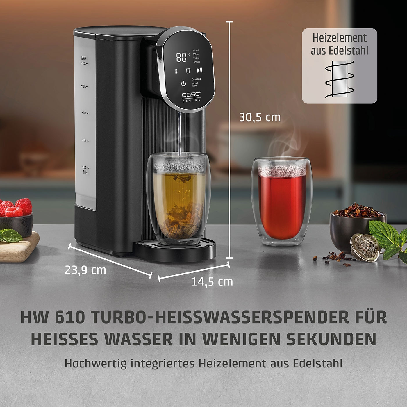 HW 610 Turbo Heißwasserspender