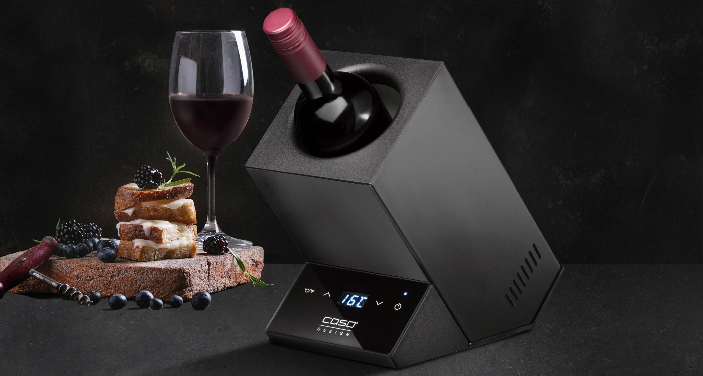 Wine, glass, food, device, temperature, design, black, berries, corkscrew, ambiance