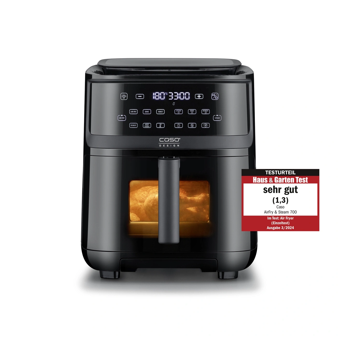 AirFry & Steam 700 3 cooking methods in one appliance - steam cooking, hot air frying or in combination