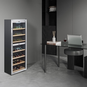 WineComfort 1260 Smart Design wine cooler, for up to 126 bottles, 2 temperature zones