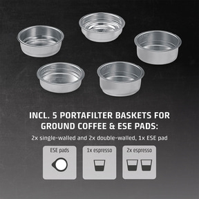 EspressoGourmet Latte espresso machine