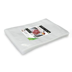 Siegelrandbeutel 30x40 cm, 100 Stück, 90 μm zum Vakuumieren + Sous Vide Garen (nur für Kammervakuumierer)