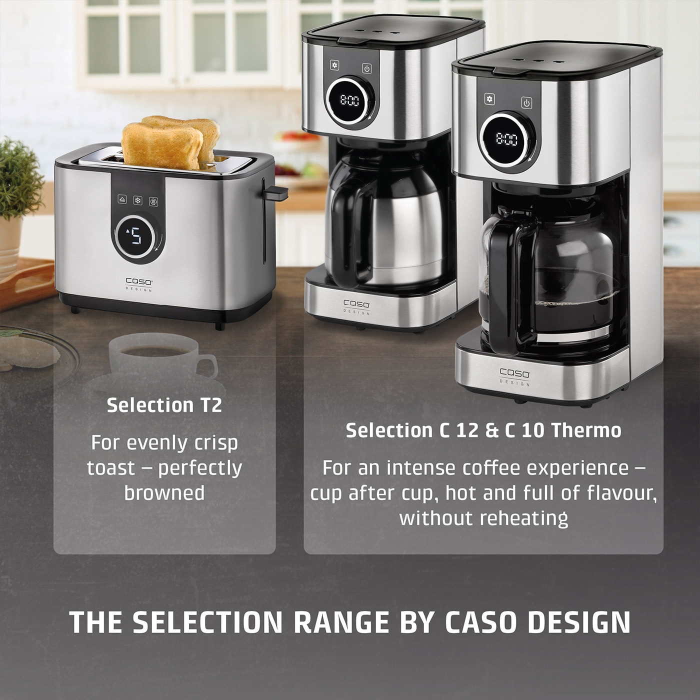 Selection T2 toaster for 2 slices