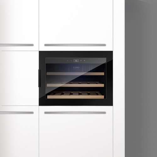 WineSafe 18 EB Black Design wine cooler, for up to 18 bottles, 1 temperature zones