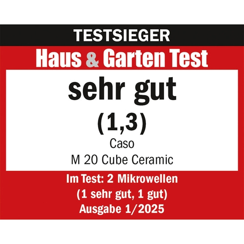 M 20 Cube Ceramic Mikrowelle mit Keramikboden