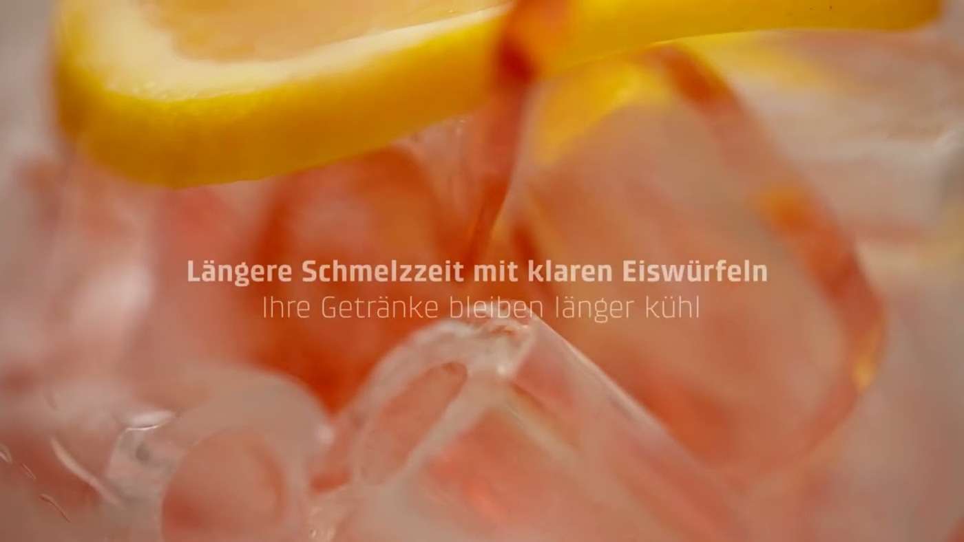 Clear Ice Advanced Eiswürfelbereiter