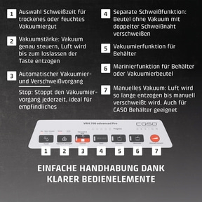VRH 700 advanced Pro Vakuumierer
