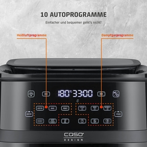 AirFry & Steam 700 3 cooking methods in one appliance - steam cooking, hot air frying or in combination