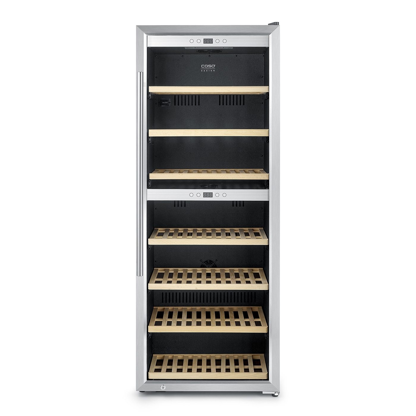 WineComfort 1260 Smart Design wine cooler, for up to 126 bottles, 2 temperature zones
