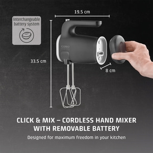 Click & Mix Cordless Hand Mixer