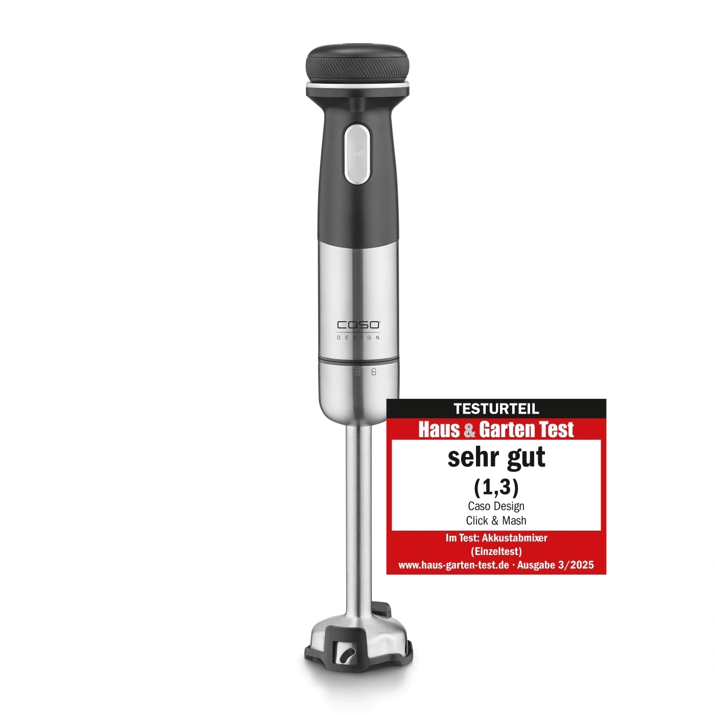 Click & Mash Kabelloses 4in1 Stabmixer-Set