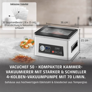 VacuChef 50 Profi-Kammervakuumierer