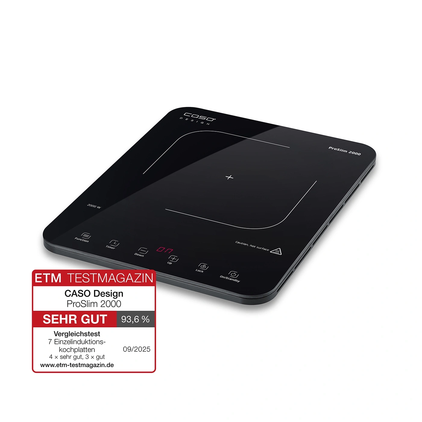 ProSlim 2000 Mobiles Einzelinduktionskochfeld