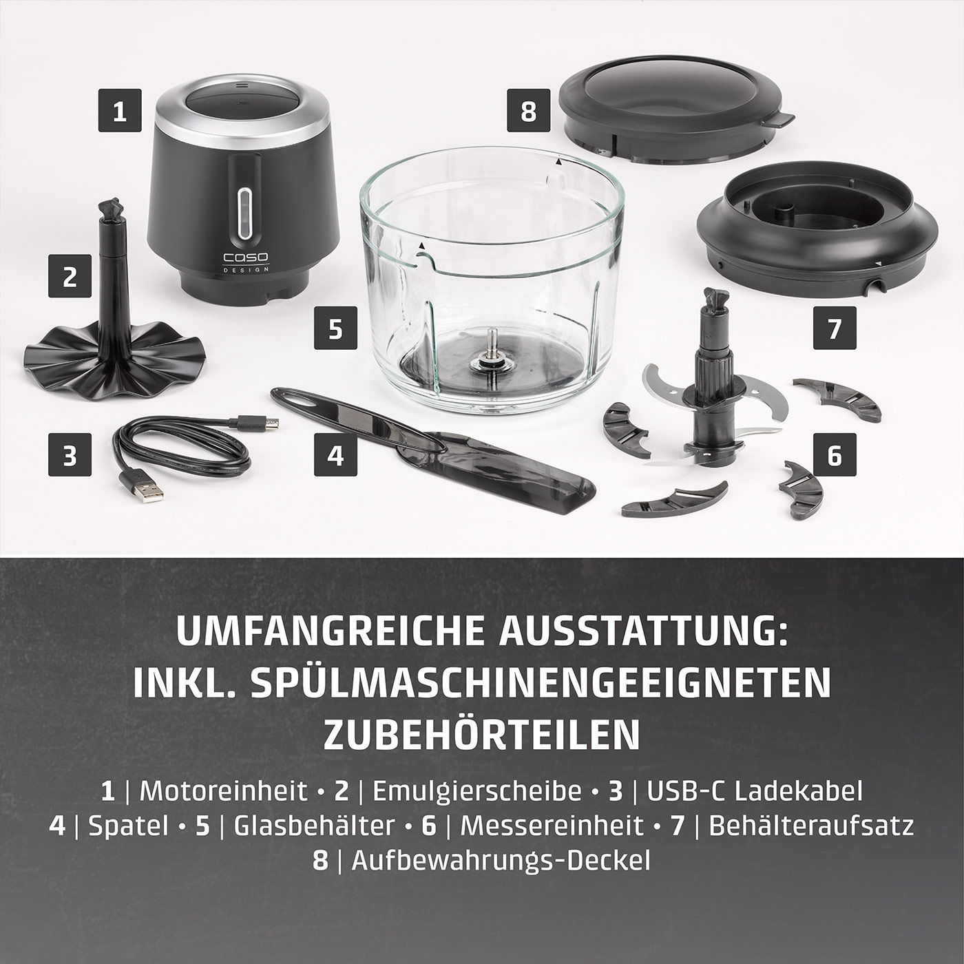 Chop & Go Elektrischer Zerkleinerer