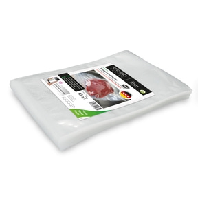 Siegelrandbeutel 20x30 cm, 100 Stück, 90 μm zum Vakuumieren + Sous Vide Garen (nur für Kammervakuumierer)