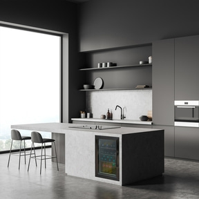 BBQ Cooler Black S-L Getränkekühlschrank Small