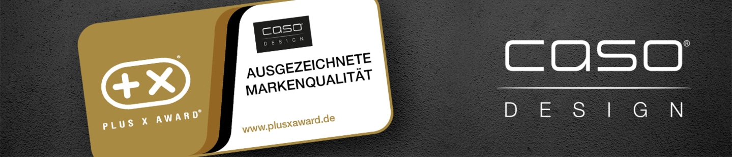 Plus X Award für CASO Design - Mai 2025 | Pressemitteilung