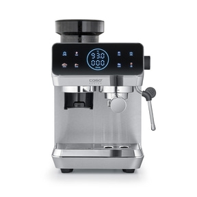 EspressoGourmet & Grind Design Siebträgermaschine mit Mahlwerk