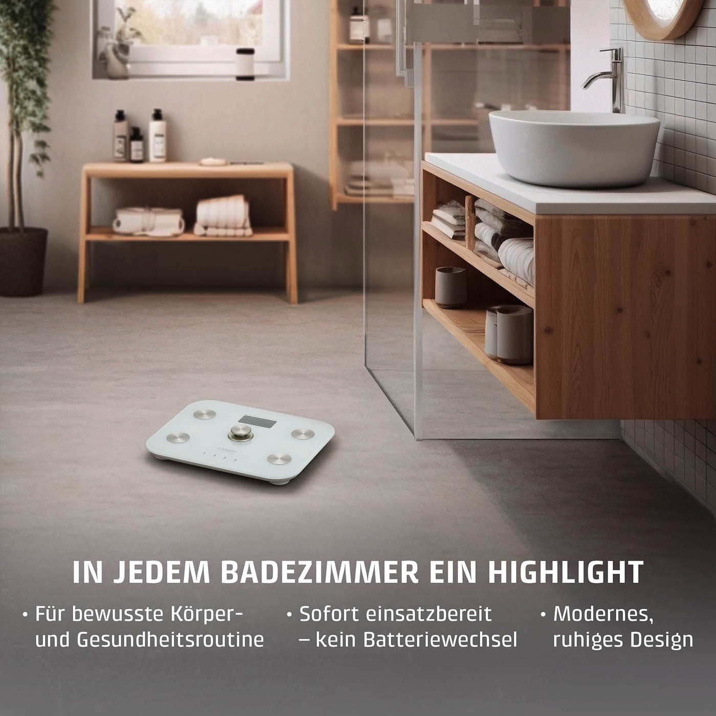 BodyEnergy Fit Design body scale, scales up to 150 kg in 100 g increments