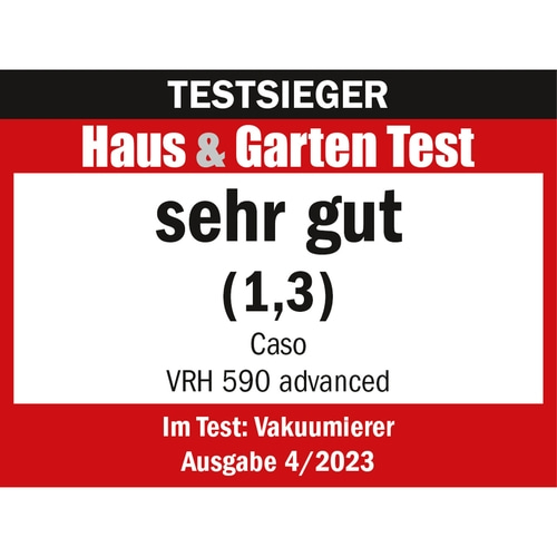 VRH 590 advanced Vacuum system, test winner