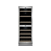 WineChef Pro 126 Design wine cooler, for up to 126 bottles, 2 temperature zones