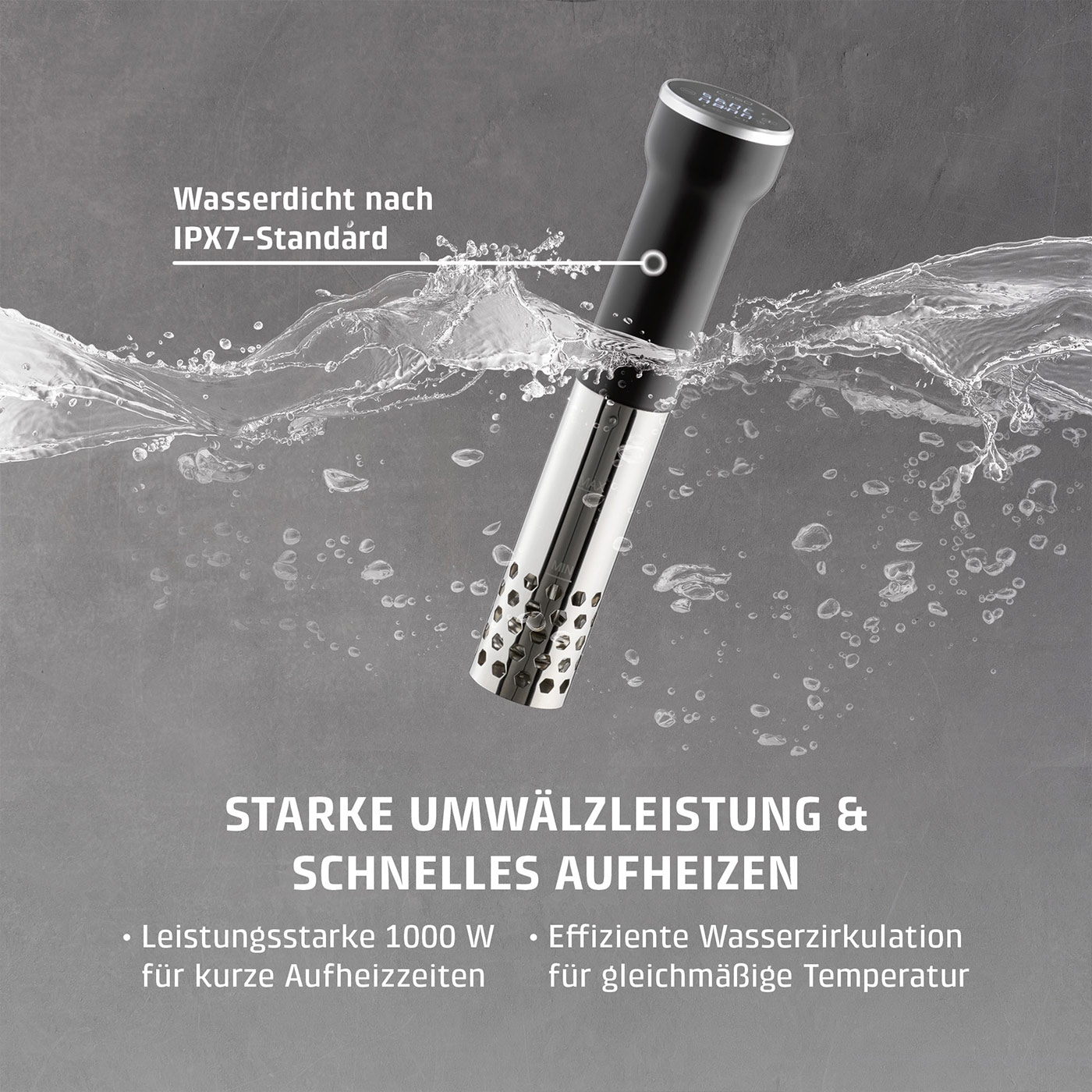 SV 400 Sous Vide Stick, Sieger Preis/Leistung