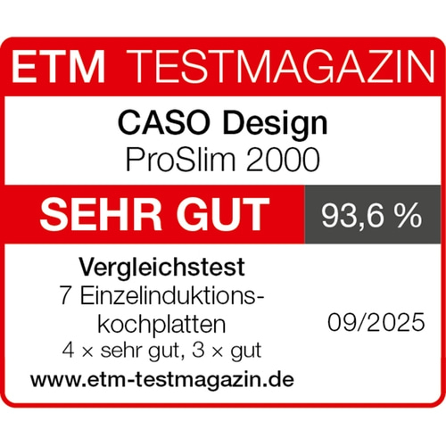 ProSlim 2000 Mobiles Einzelinduktionskochfeld